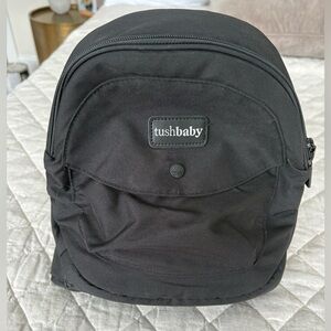 Tushbaby Black Kids Backpack